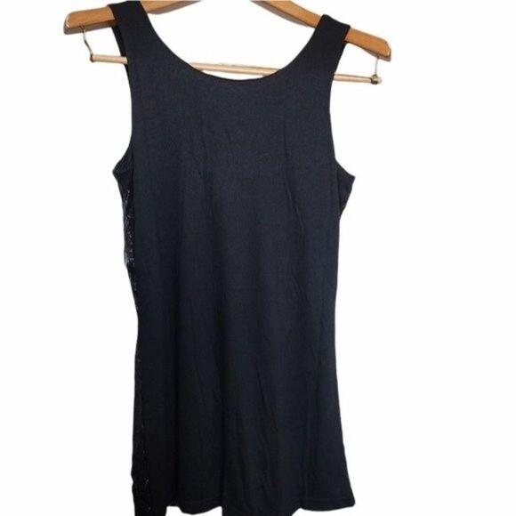 Love Stitch black sequin tank top size small - Picture 4 of 7
